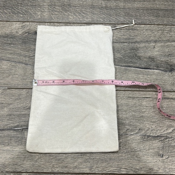 • Prada • Unisex Shoe Dust Bag White and Black Drawstring - Picture 3 of 4